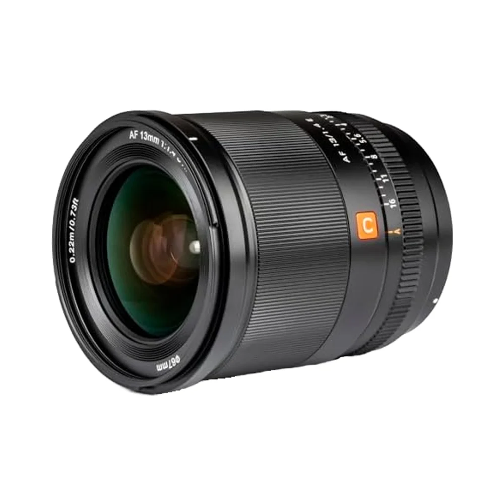 Ультраширокоугольный APS-C объектив VILTROX 13 мм f/1 4 с электронным креплением совместимый камерами ZV-E10 A6600 A6500 A6400 I