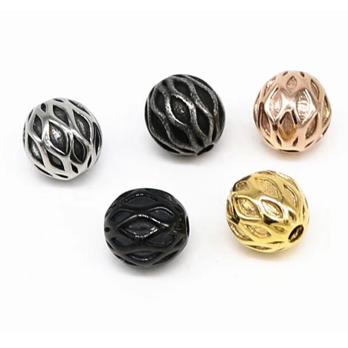 Wholesale High Quality Custom Stainless Steel Spacer Beads for Bracelet