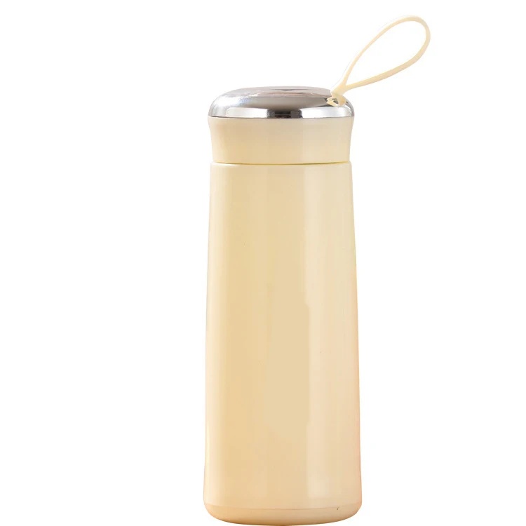 New Nice glass liner creative water bottle simple department store student bottle advertising gift thermos bottle