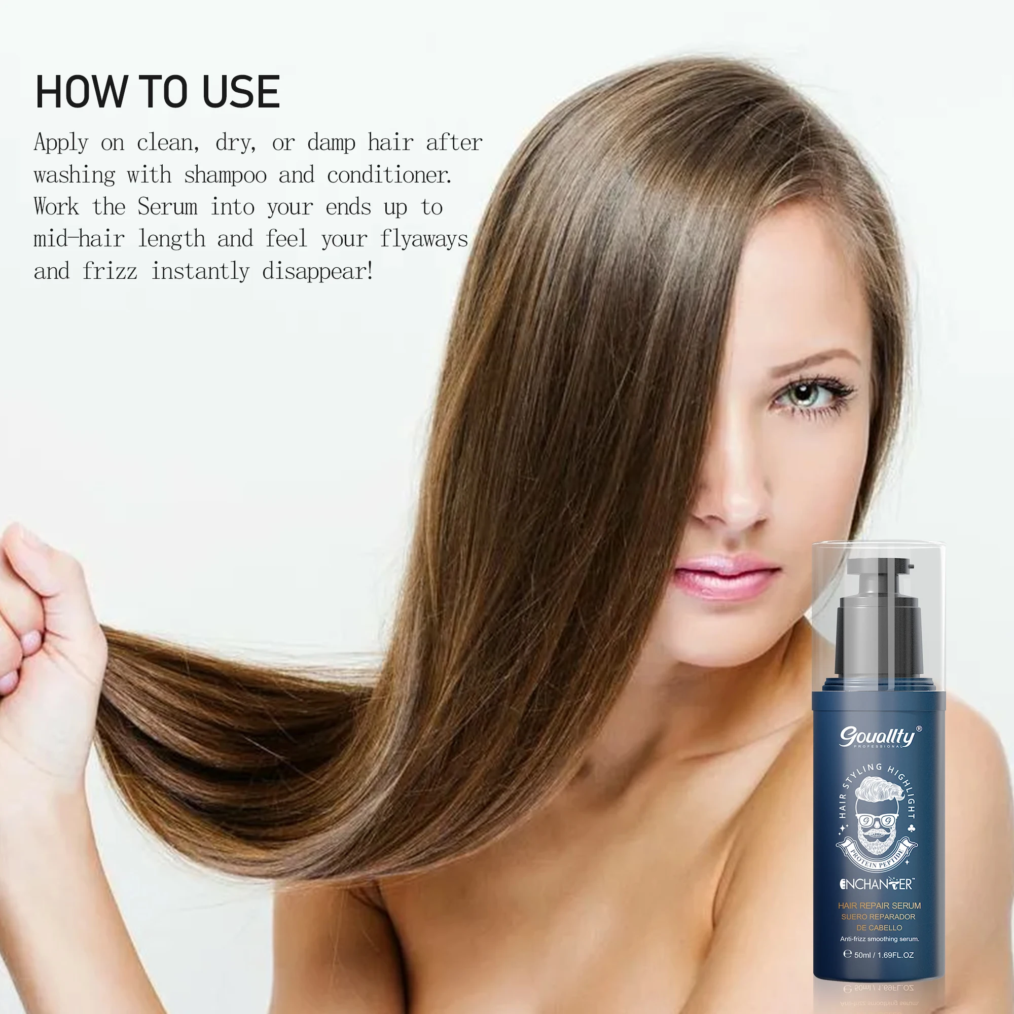 Global Agent Keratin Custom Moisturizing Shine Organic Hair Care Treatment Argan Oil Silk Hair Serum Oil