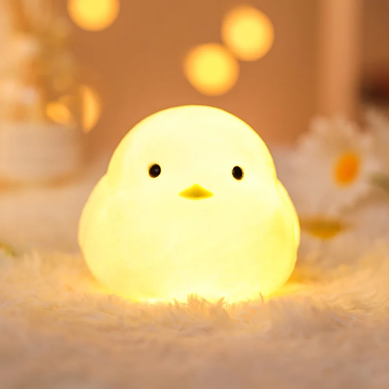 cheap mini lovely led abs night light for kids bunny lamp light up animal night light