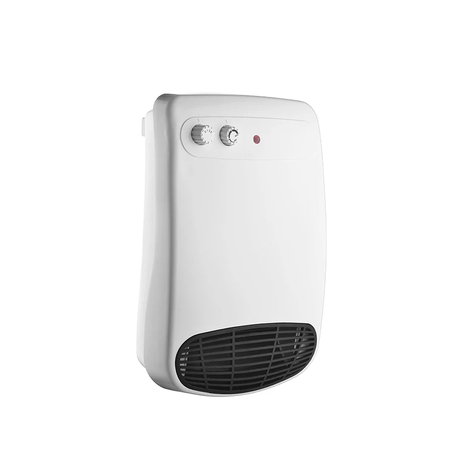 Hot selling room wall mounted ceramic fan heater with remote control bathroom space electric heater 2000w