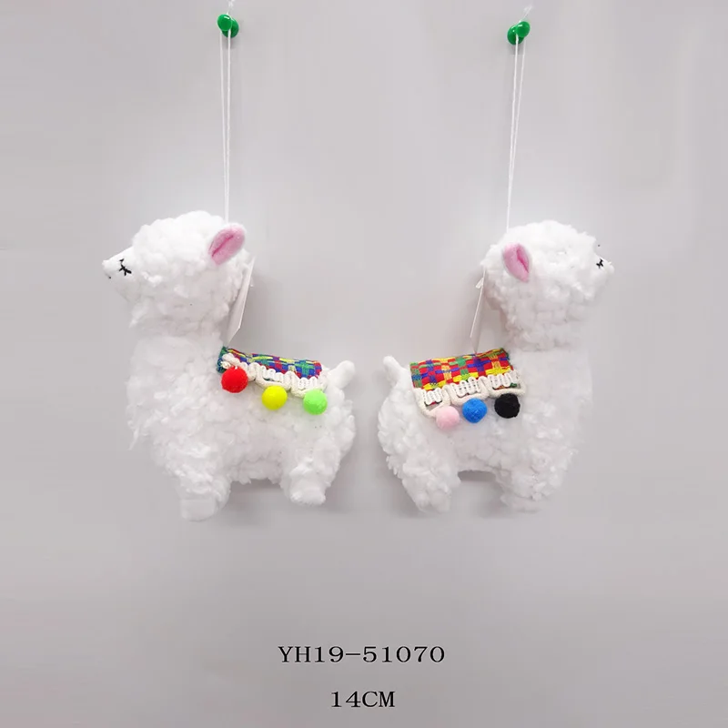 
10x15CM home decor easter mini llama doll easter decoration 2020 for gift 