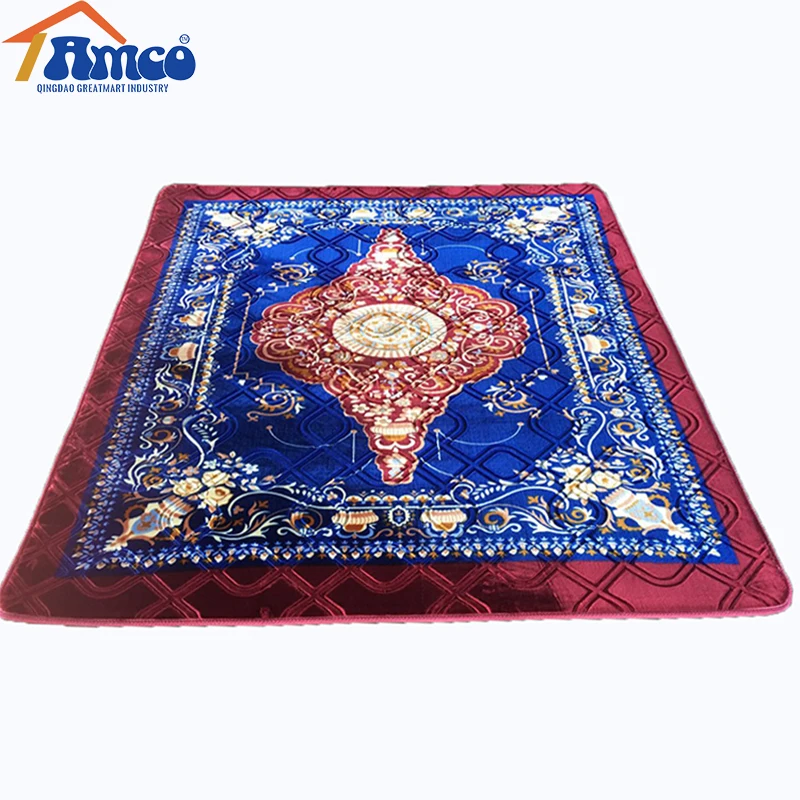 Indonesia Malaysia market hot selling embossed autumn mink carpet for home