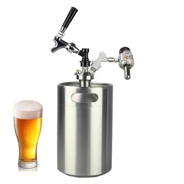 Gal Portable Dual Ball Lock Picnic Mini Keg Tap Kit Cornelius Mini beer Keg Dispenser