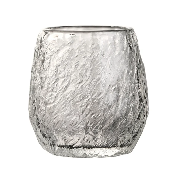 High Traditional bold small sharp cuts transparent desserts glass cup safety glass coffee cup glass tea cup