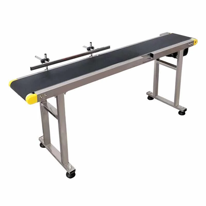 Customized Automatic Table PU  Bottle Chain Conveyor Belt for Food Industry Stainless Steel