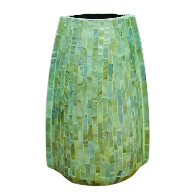 Wedding decoration mother of pearl flower vase homeware trend item