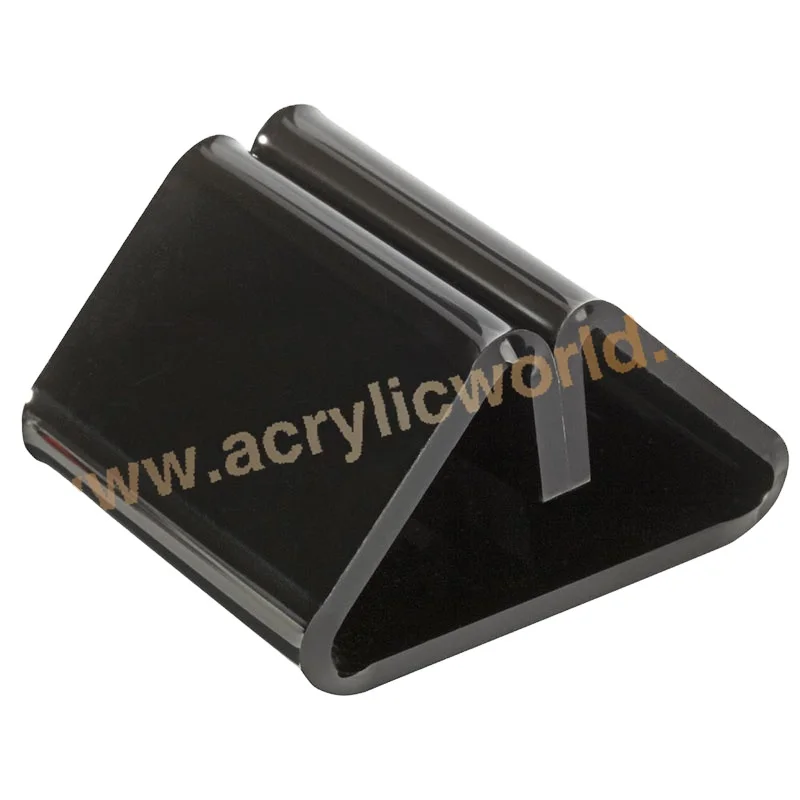 acrylic sign holder base/menu holders base /sign display stands base acrylic menu sign rack