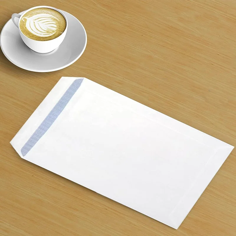 Hot Sale 229X162MM Custom Size Letter Paper Mailer A5 White Self Seal Pocket Envelopes