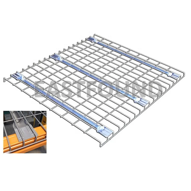 Most Popular Size of 42 x 46 Steel Wire Mesh Decks for Pallet Racking
