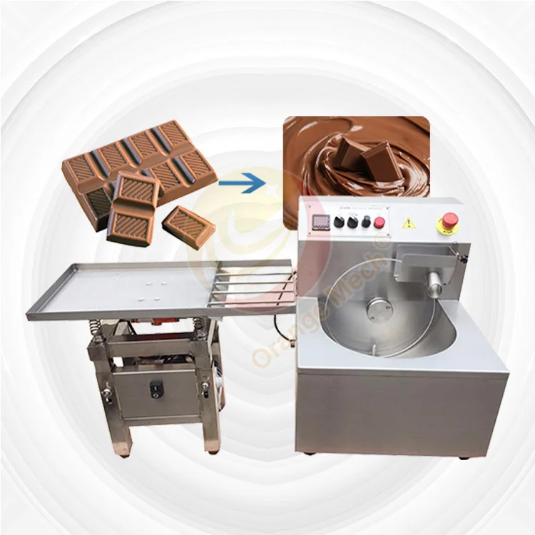 Mini chocolate melting tempering machine chocolate lab machine 8kg