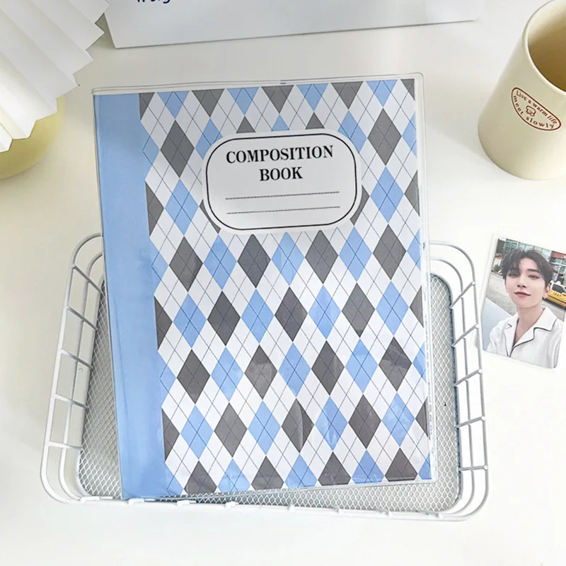 New Arrival A5 Binder Ring Hard Cover Collect Book Kpop Photo Album Refills Bandage Postcards Sticker Organizer