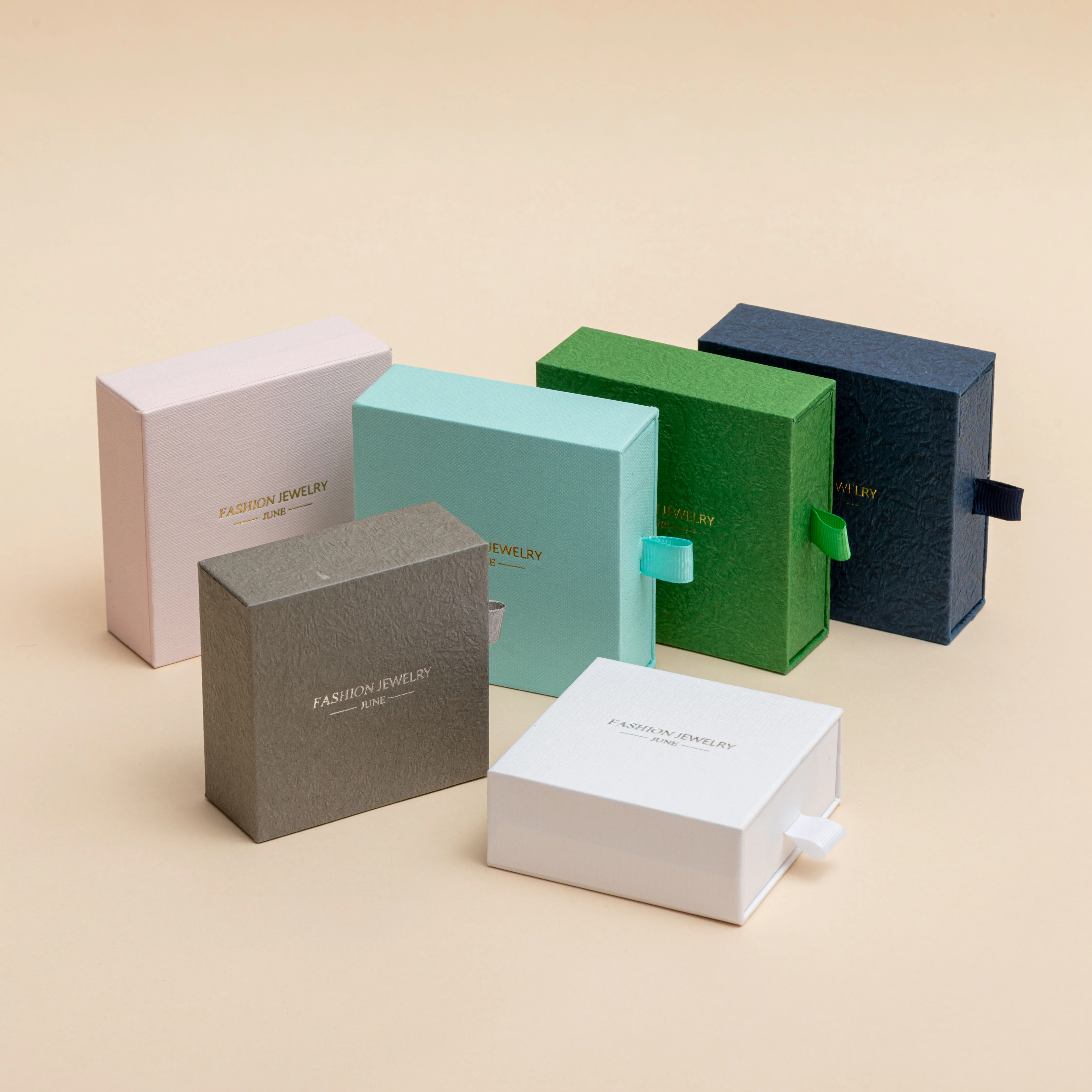 Изготовленная на заказ коробка для ювелирных изделий, коробка для рисования, выдвижной ящик, бумажная шкатулка для ювелирных изделий с мешочком для серьги, браслета, ожерелья, кольца