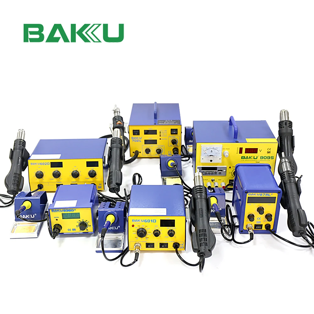 Best rework station soldering iron BAKU601D  LED digital display welding equipment long life time durable  use soldering station