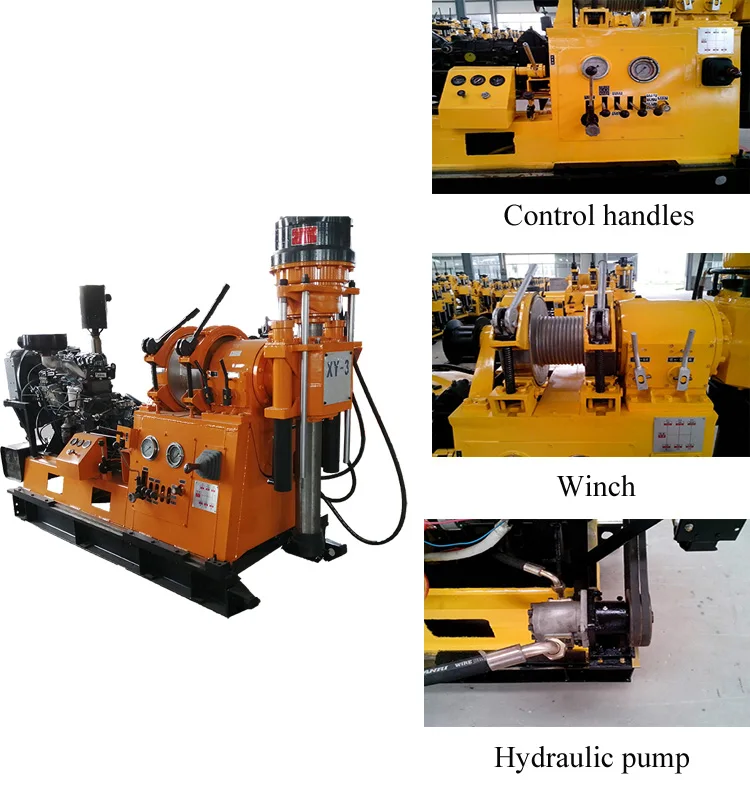 drilling rig oil well drilling bentonite drilling heads hydraulic drilling and tappinig machine