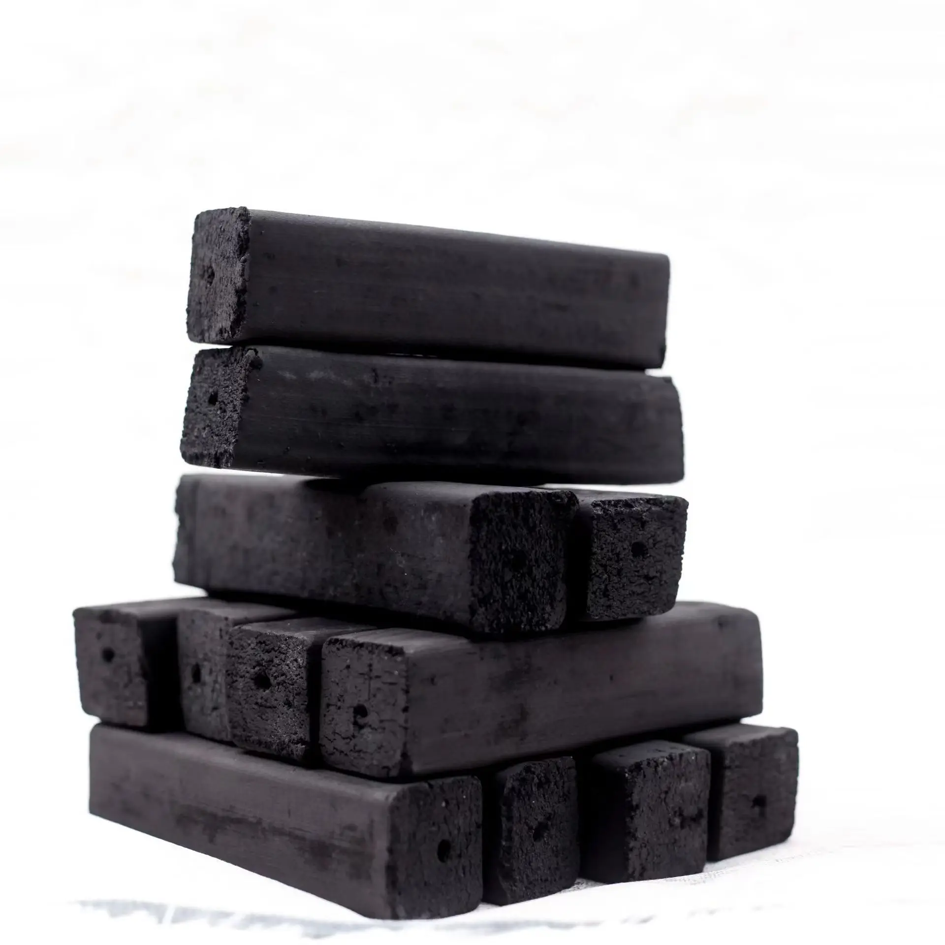 Charcoal, smoke-free barbecue, burning-resistant and environmentally friendly bamboo carbon barbecue charcoal