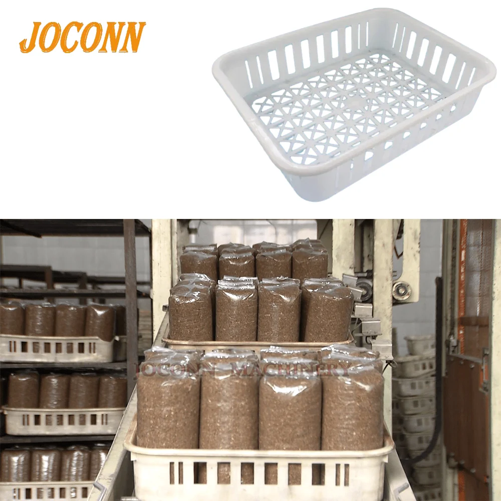 plastic storage basket mushroom growing turnover basket sterilization tray mushroom growing container