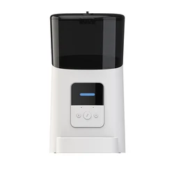 Google alexa adjustable elevated infrared pet plan automatic gravity timed quantitative electronic reminder smart pet feeder