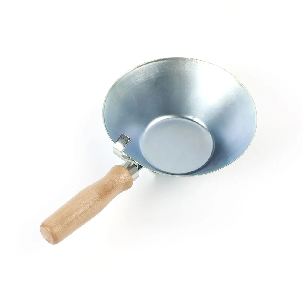 Construction Cement Bowl Grain Metal Sand Meal Feed Scoop Plastering Tools