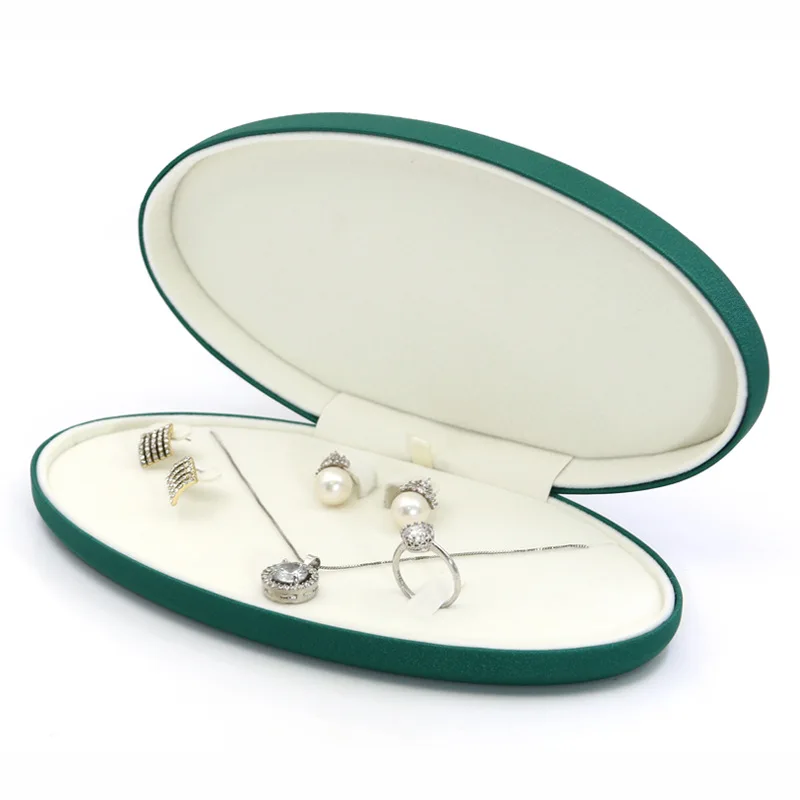 Tongxing Oval Shell Pearl Shape Luxury Jewelry Box Set Custom Logo Ring Earring Pendant Bracelet Shell Shape Jewelry Box