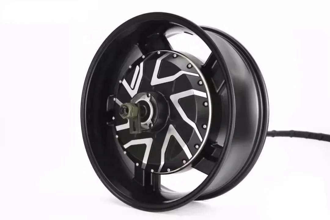 Мотор QS 17x6 0 дюймов 12000 Вт 273 70 ч V4 157 км/ч втулочный мотор для двухосного электродвигателя E-Motorcycle