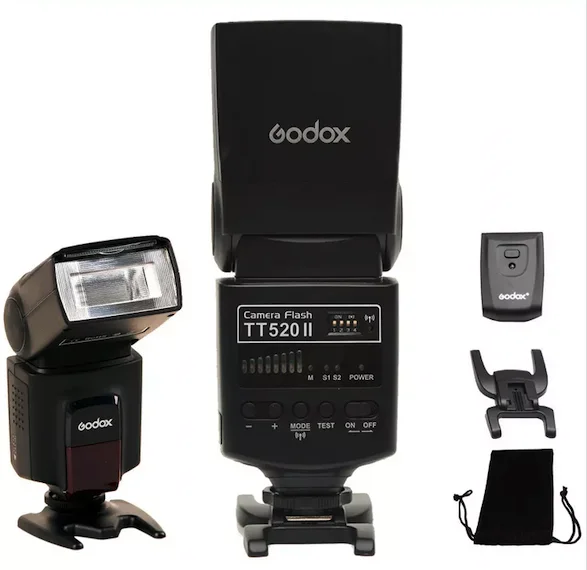 Godox TT520II Speed light Speedlight Studio Camera Flash light with Build-in 433MHz Wireless Signal
