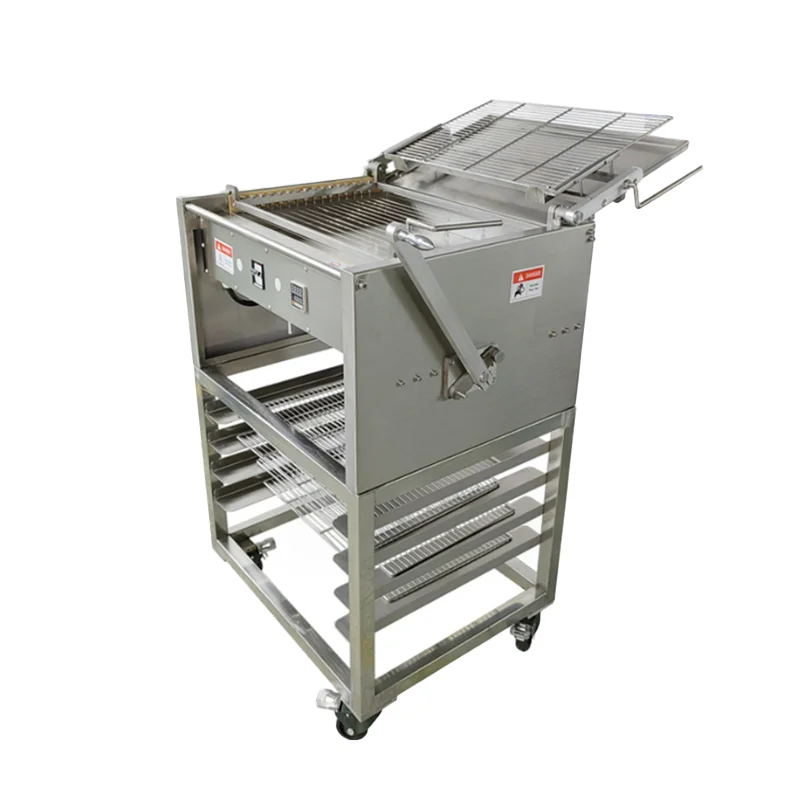 Chocolate tempering and coating machine automatic spryer mini for nuts chocolate