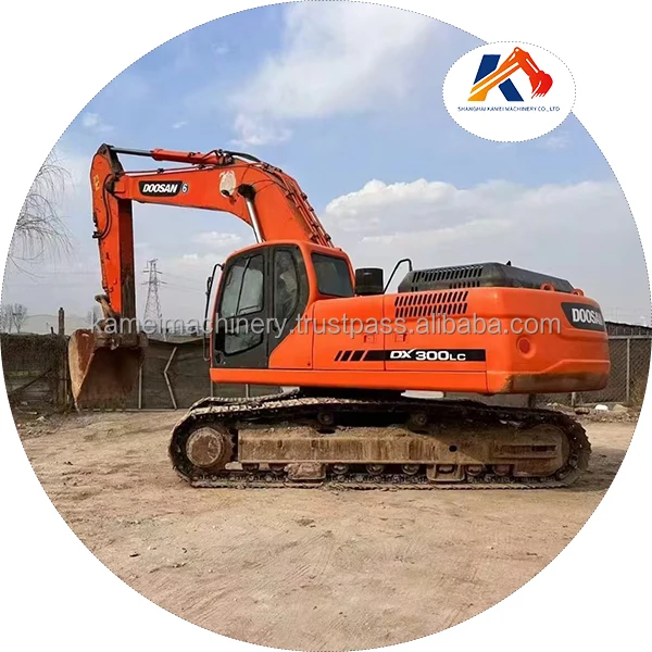 Сделанный в Корее использованный Doosan DX300 экскаватор DX300LC DX300LC-9C