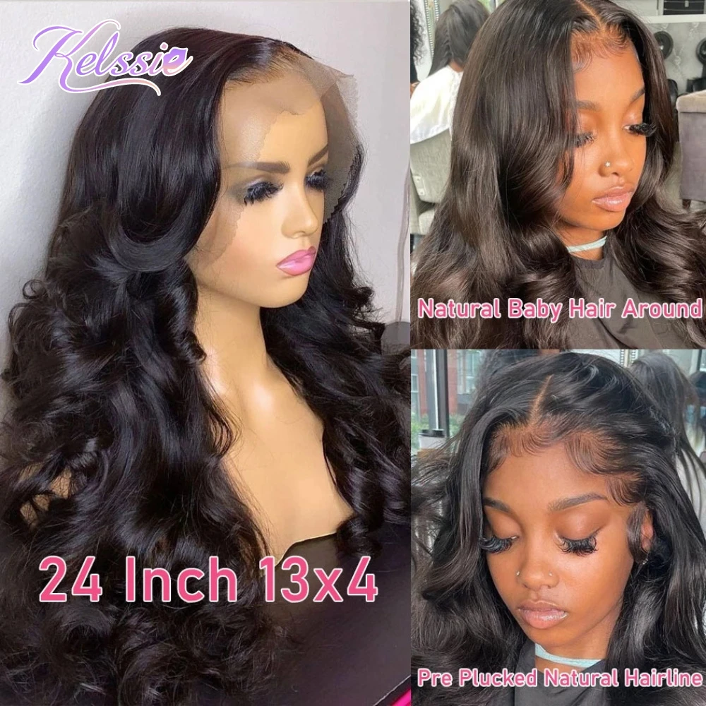 Подарок на День Святого Валентина 2024 бесклеевые бразильские волосы HD парики фронтальной сетке дешевые человеческие для чернокожих