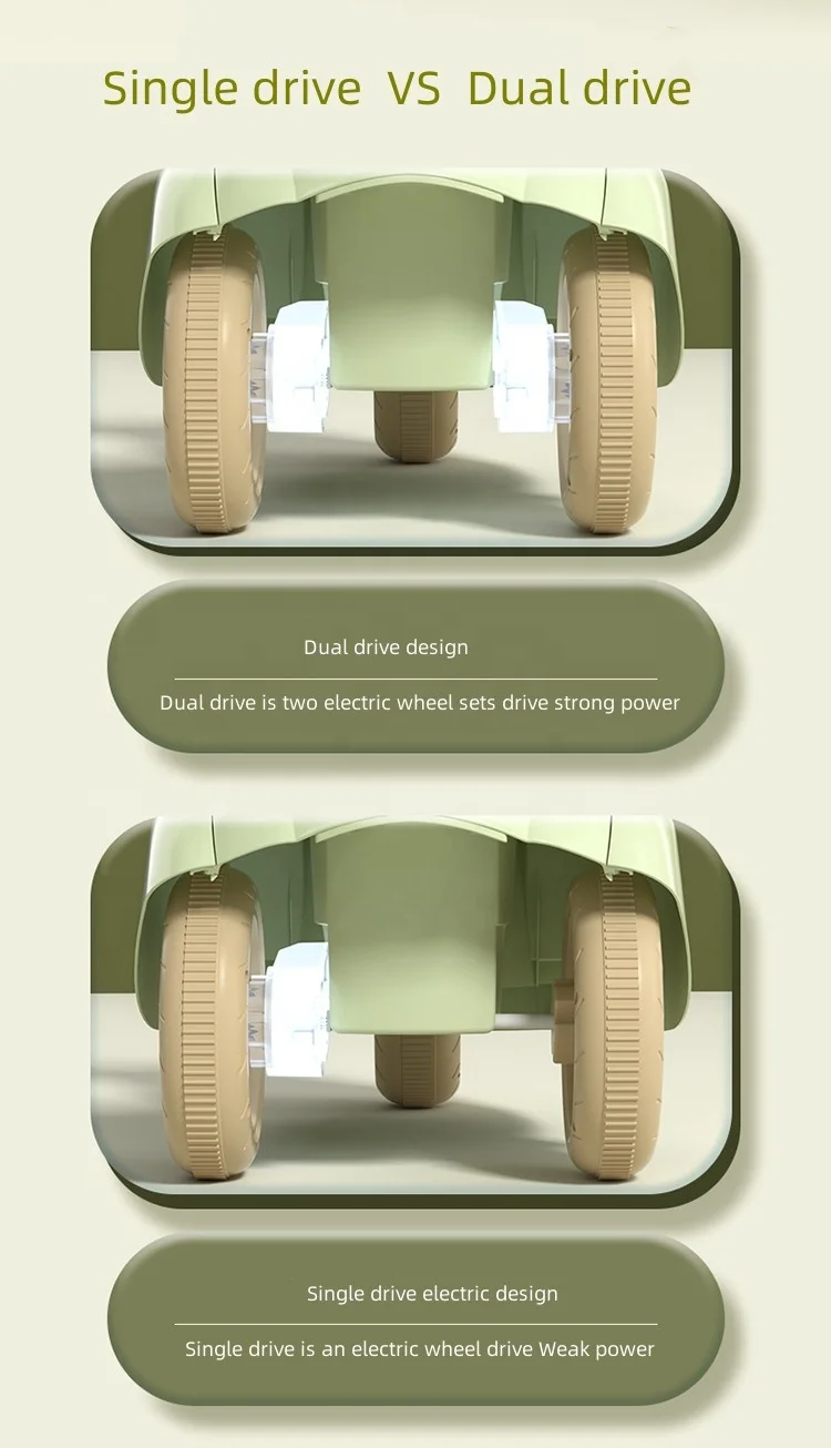 Children Toy Factory Wholesale Ride on Car Kids Electric Car Black Red with Music