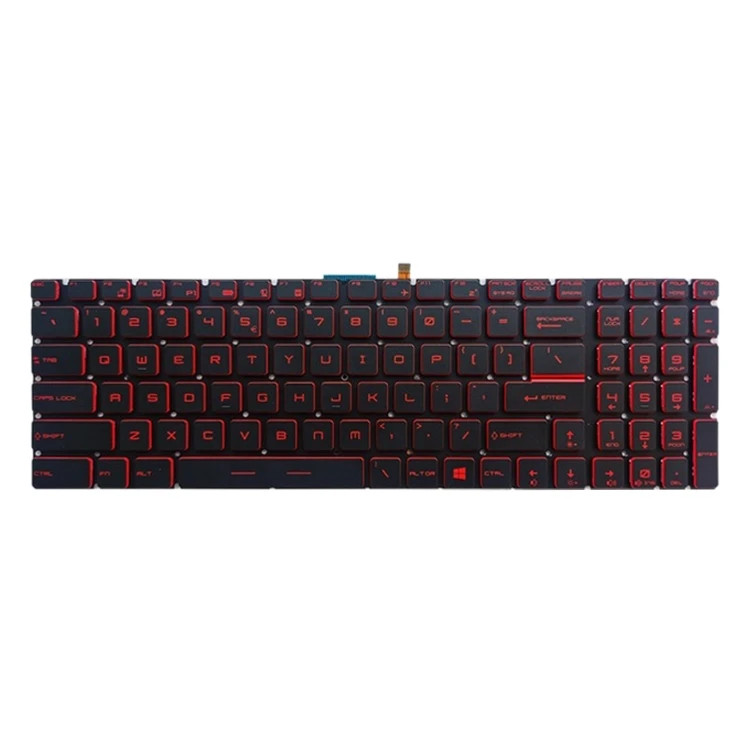 Клавиатура американской версии с подсветкой для MSI Steelseries GP72 GP62 GT72 GS60 GS70 GE62 GL62 GE72 GS72