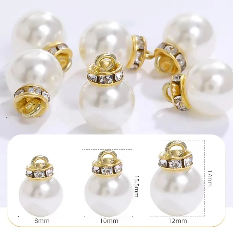 Wholesale High Quality 8mm-18mm Ivory Plastic Imitation ABS Pearl Pendant For DIY Earring Necklace Jewelry Making