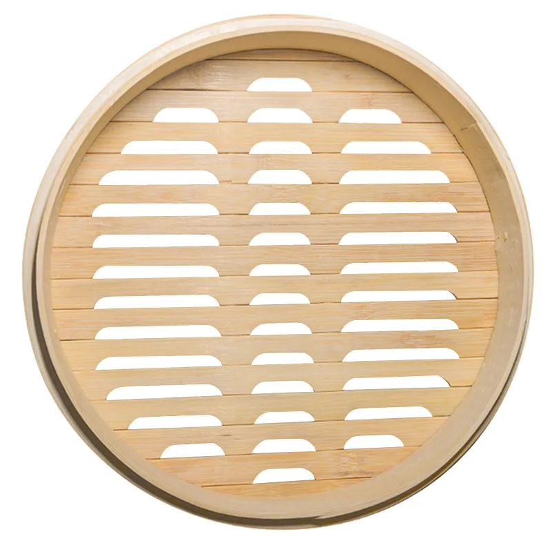 Wholesale Chinese Mini Dim Sum Food Baby Bamboo Steamer Basket 10 Inch With Custom Logo