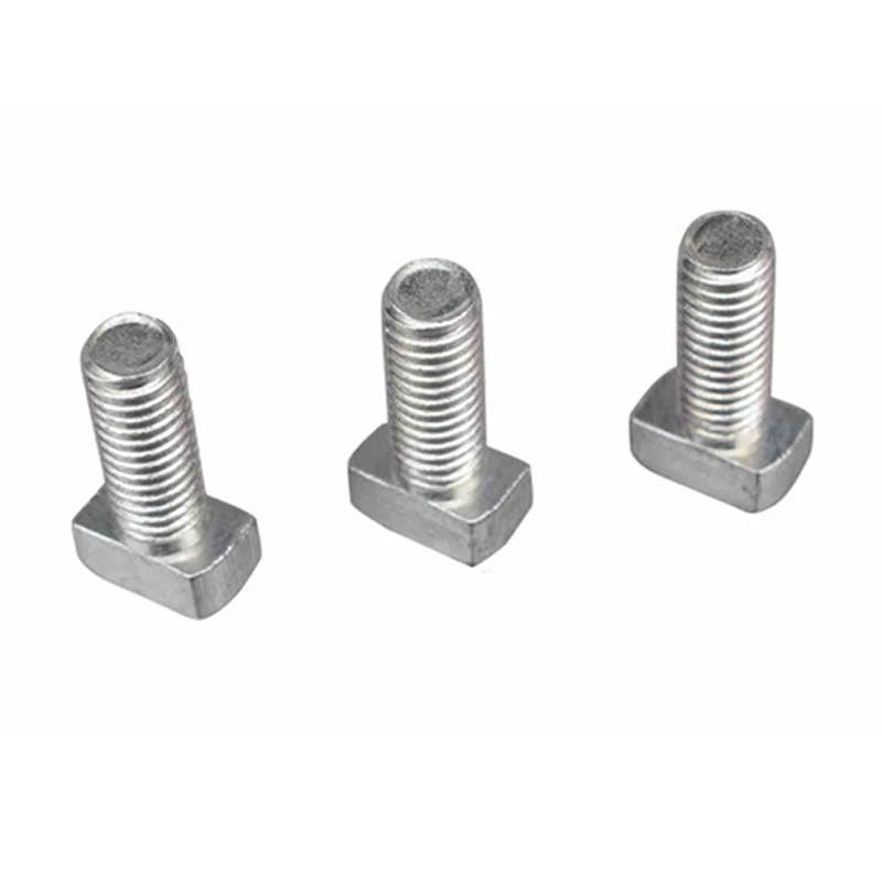Grade 10.9 Carbon Steel Dacromet T Head Bolt With Square Neck DIN787