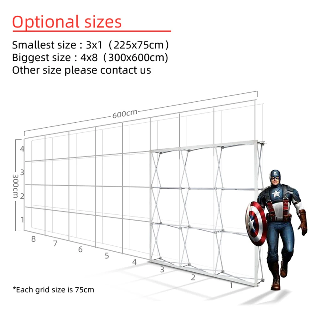 Pop up store display exhibition display stand pop up  shop jewelry display Backdrop Booth Frame Trade Show Booth Frame Stand