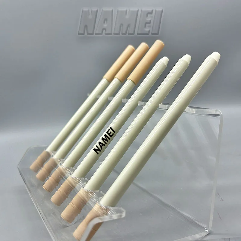 Empty Eyeliner Pencil tube Custom Logo Pen Eyeliner Package Duo side cosmetic empty lip liner packaging plastic Lip liner pen