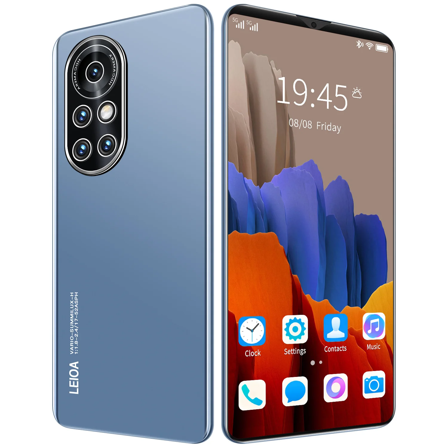 12 + 512 ГБ мобильные телефоны Nova8 Pro Android две SIM-карты десятиядерные смартфоны 5000 мАч большая батарея 6 1 дюймовый полный