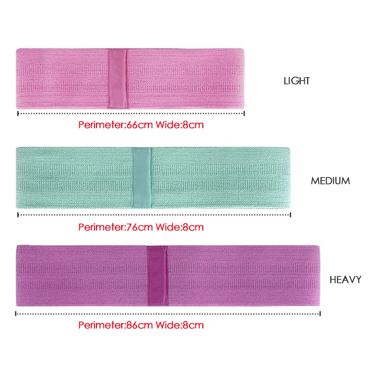 Custom Logo Yoga Pull Ups Stretching Gym Exercise Fitness  Booty Rubber Private Label Resistance Hip Circle Bands