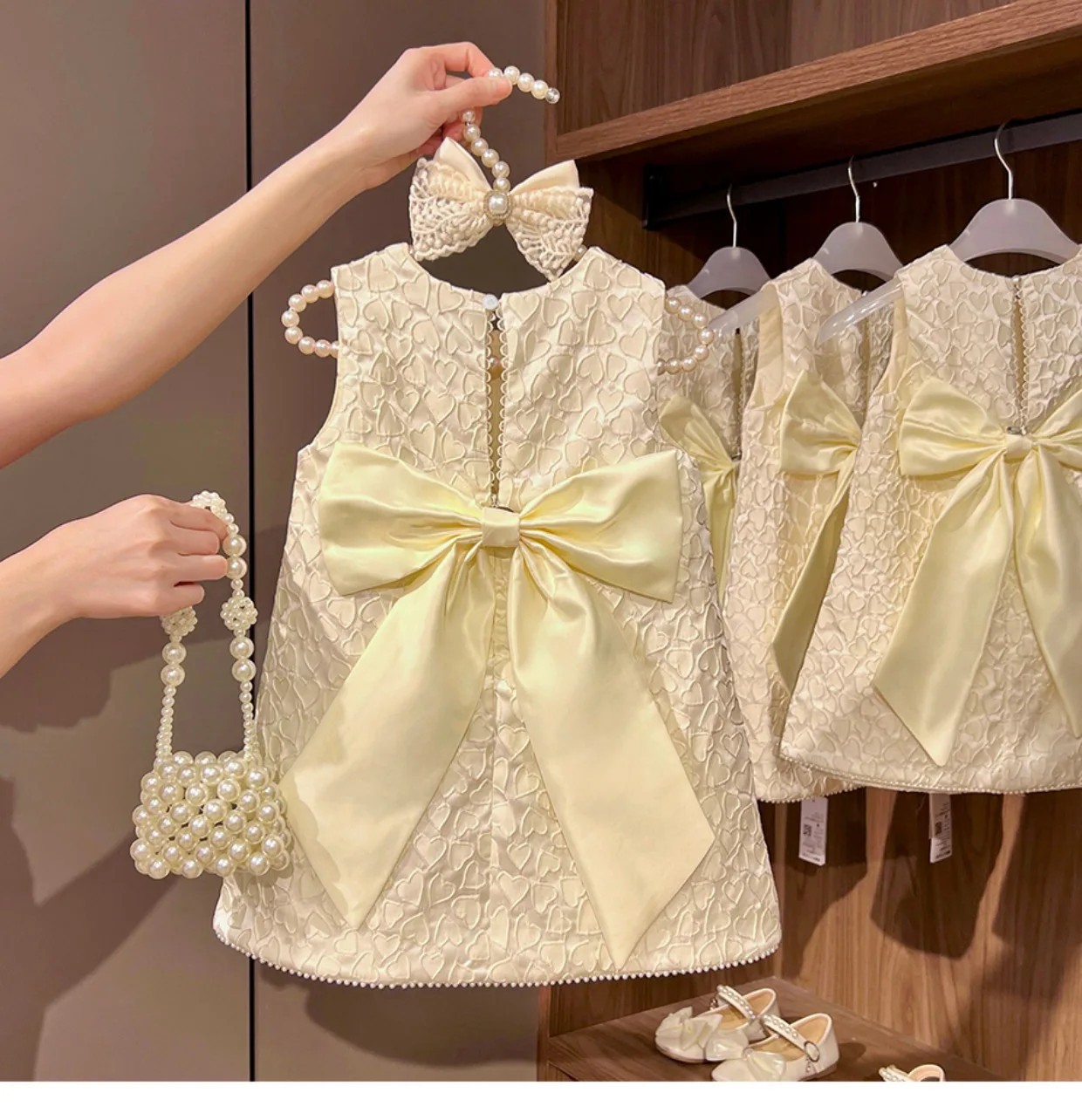 Girls Dresses Kids Wedding and Birthday Dress for 2 -10 Years Princess Dresses Children Clothing