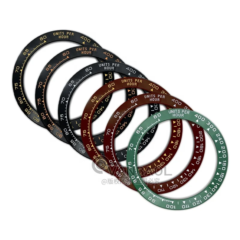 ROEA Day-tona 38.5mm Ceramic bezel  Watch Insert Ring Inner diameter 30.5mm