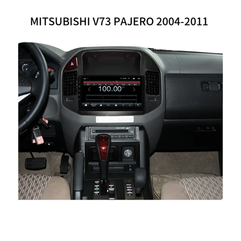 Android Car Dvd Player For Mitsubishi Pajero V73 1999-2006 Car Radio Frame Cd Trim Installation Kit Car Dvd Fascia Panel Frame