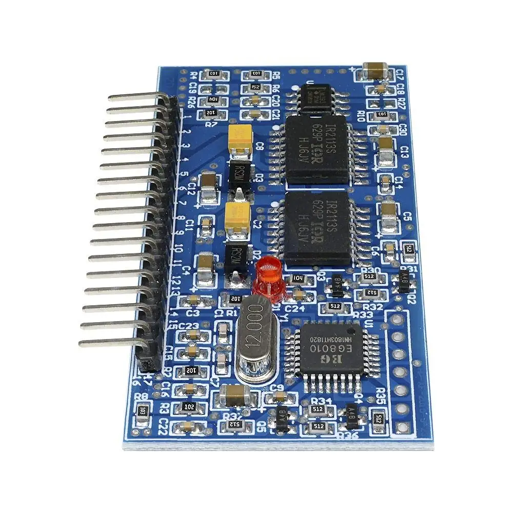DC-DC DC-AC Pure Sine Wave Inverter Generator SPWM Boost Control Board EGS002 EG8010 IR2113 RS232 Serial 1602 LCD Drive Module