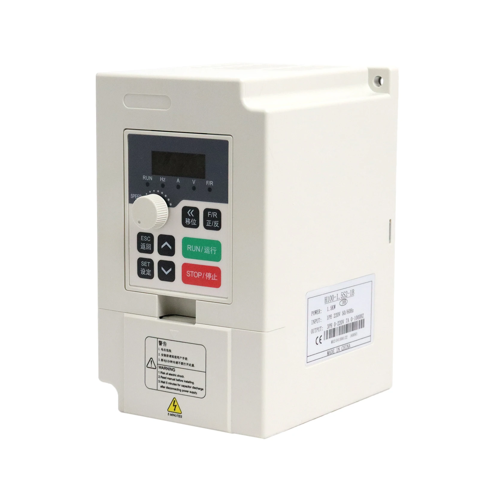 VFD Inverter 220v 380v 0.75kw 1.5kw 2.2kw 3.7kw 5.5kw 7.5kw frequency converter CNC Spindle Inverter for CNC Spindle Motors