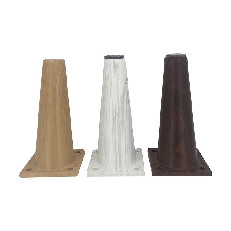 2024 plastic ABS matt surface round Furniture Leg sofa legs wood furniture parts