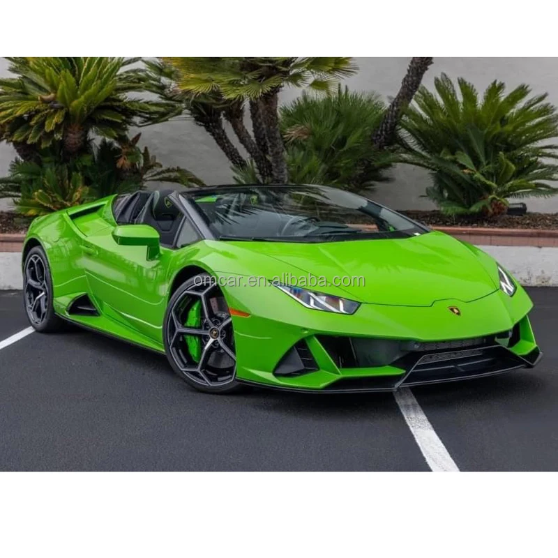 Модернизация до Huracan EVO стиль карбоновое волокно + стекловолокно обвес заднего переднего бампера задний спойлер для Lamborghini LP610 LP580
