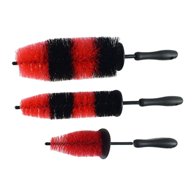 High Quality PP bristle Car Wheel Tire Rim Brush car wash brushes for cleaning wheel and rim