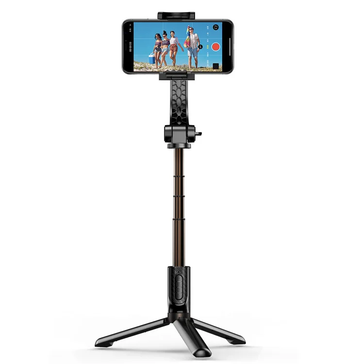 Замедленное движение ручной для Bluetooth Анти-встряхните телефон стабилизатор 3-осевой и портативный монопод с шарнирным замком видеосъемки Tiktok Live селфи штатив-Трипод
