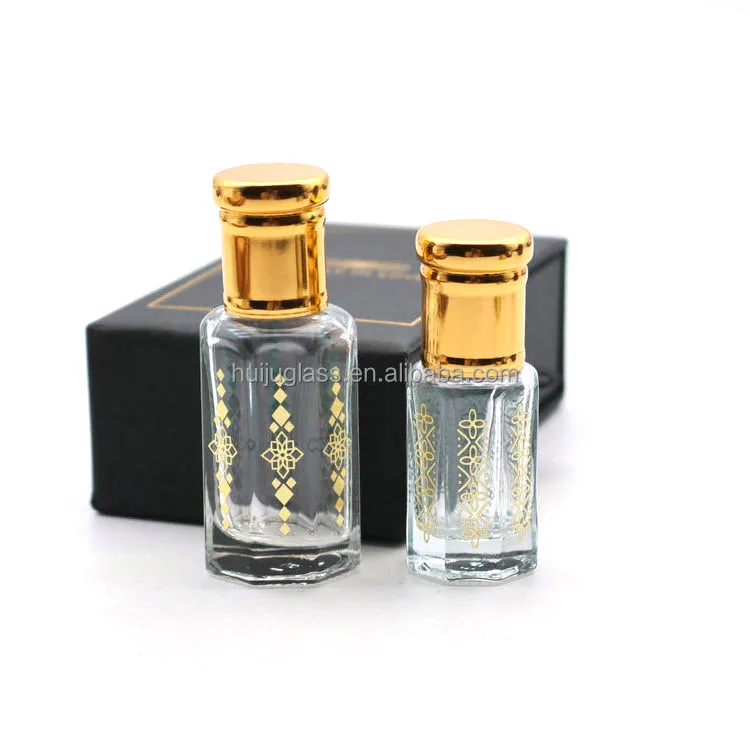 Бутылка attar 12 мл с пользовательским логотипом горячая стампиг