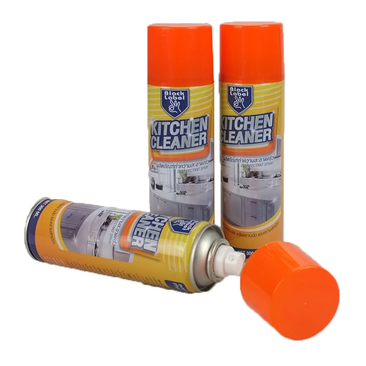 Заводская цена 500 мл удаление обезжиривающих кухонных масляных пятен спрей для очистки